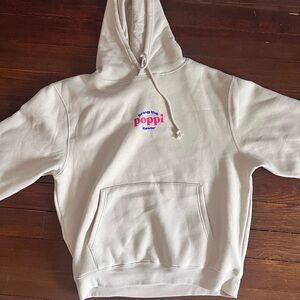 Poppi tan hoodie, target, large